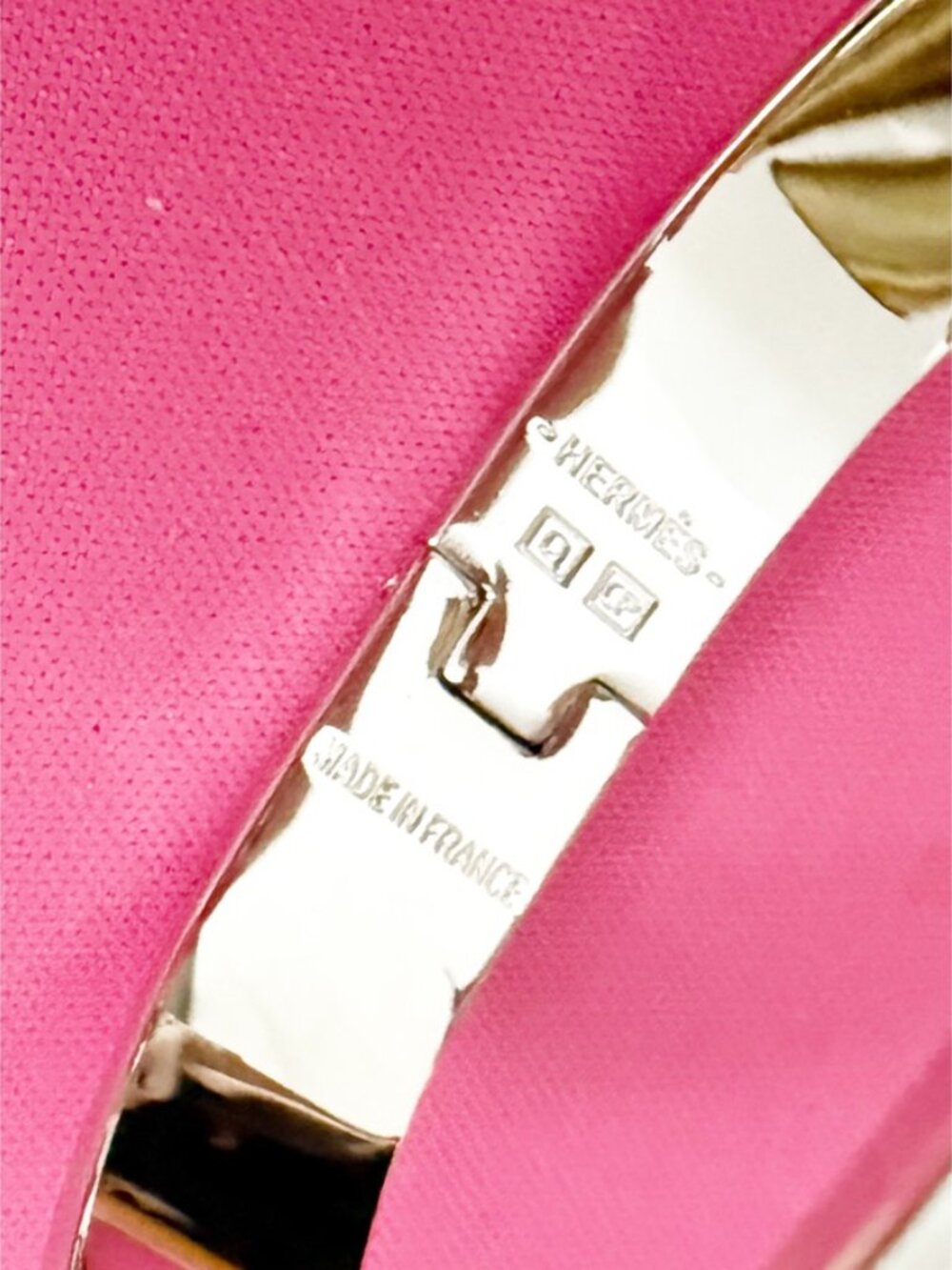 Clic H bracelet white/silver - Picture 4 of 4